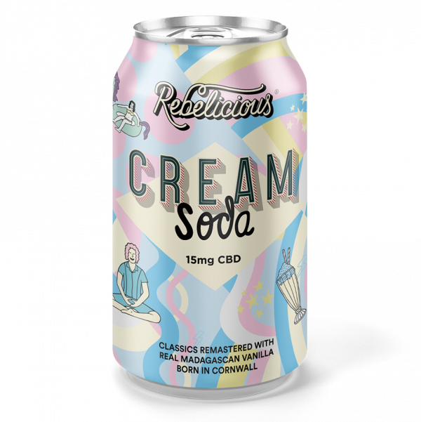 CBD Cream Soda – Ethically Sourced in the UK | Rebelicious